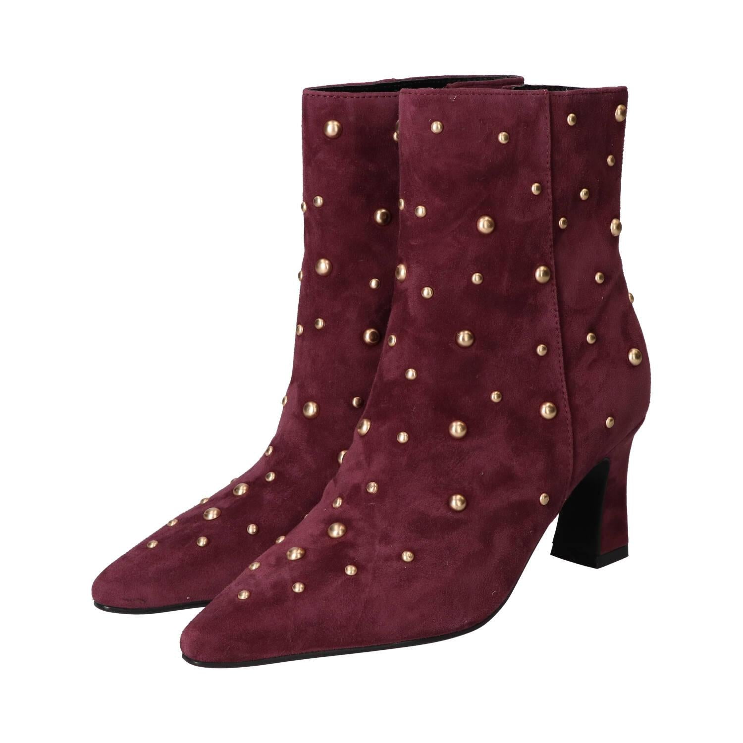 Booties, Bordeaux