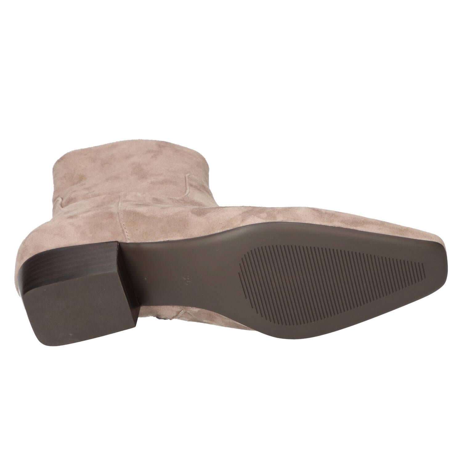 Booties, Lichtbeige