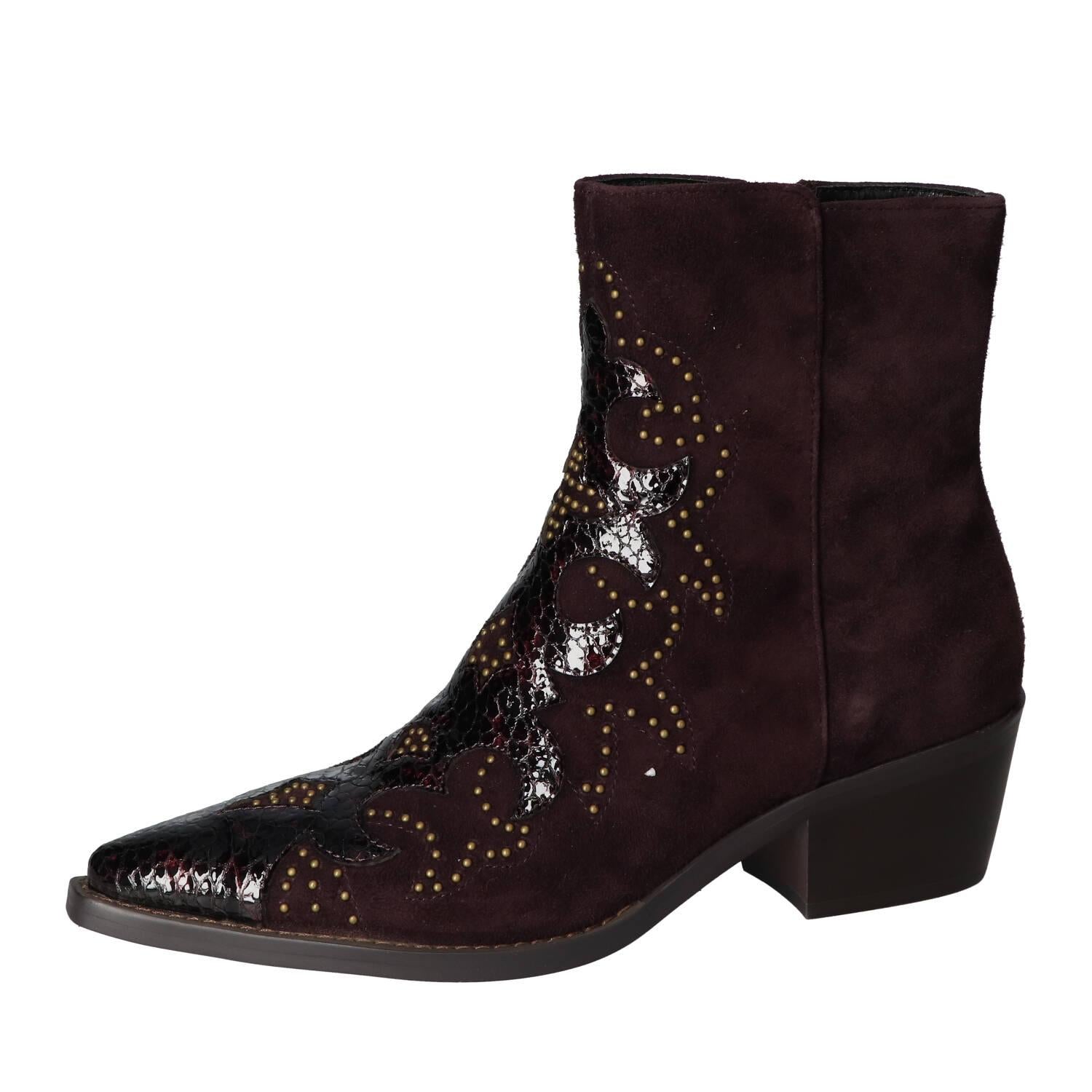 Booties, Donkerbruin