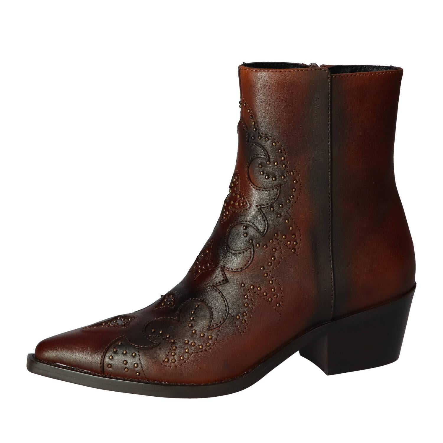 Booties, Donkerbruin