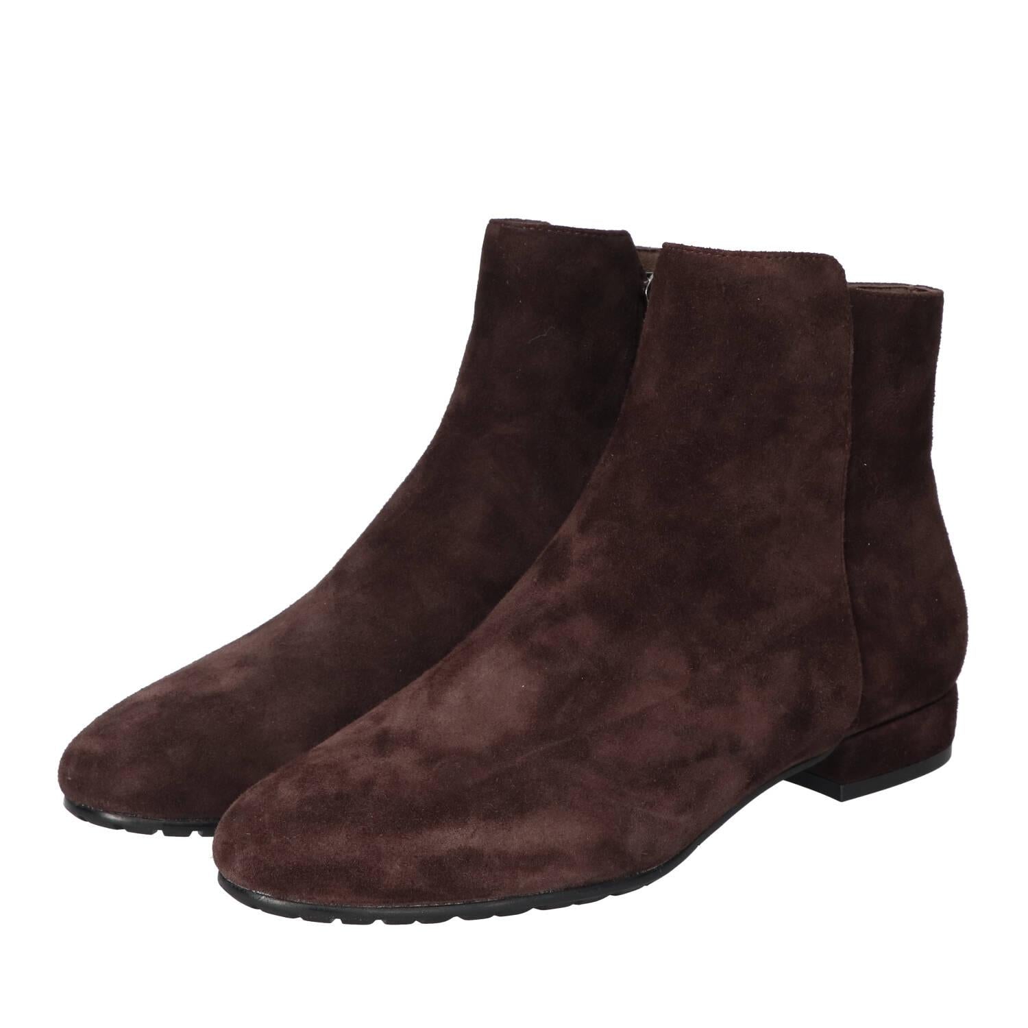 Booties, Donkerbruin