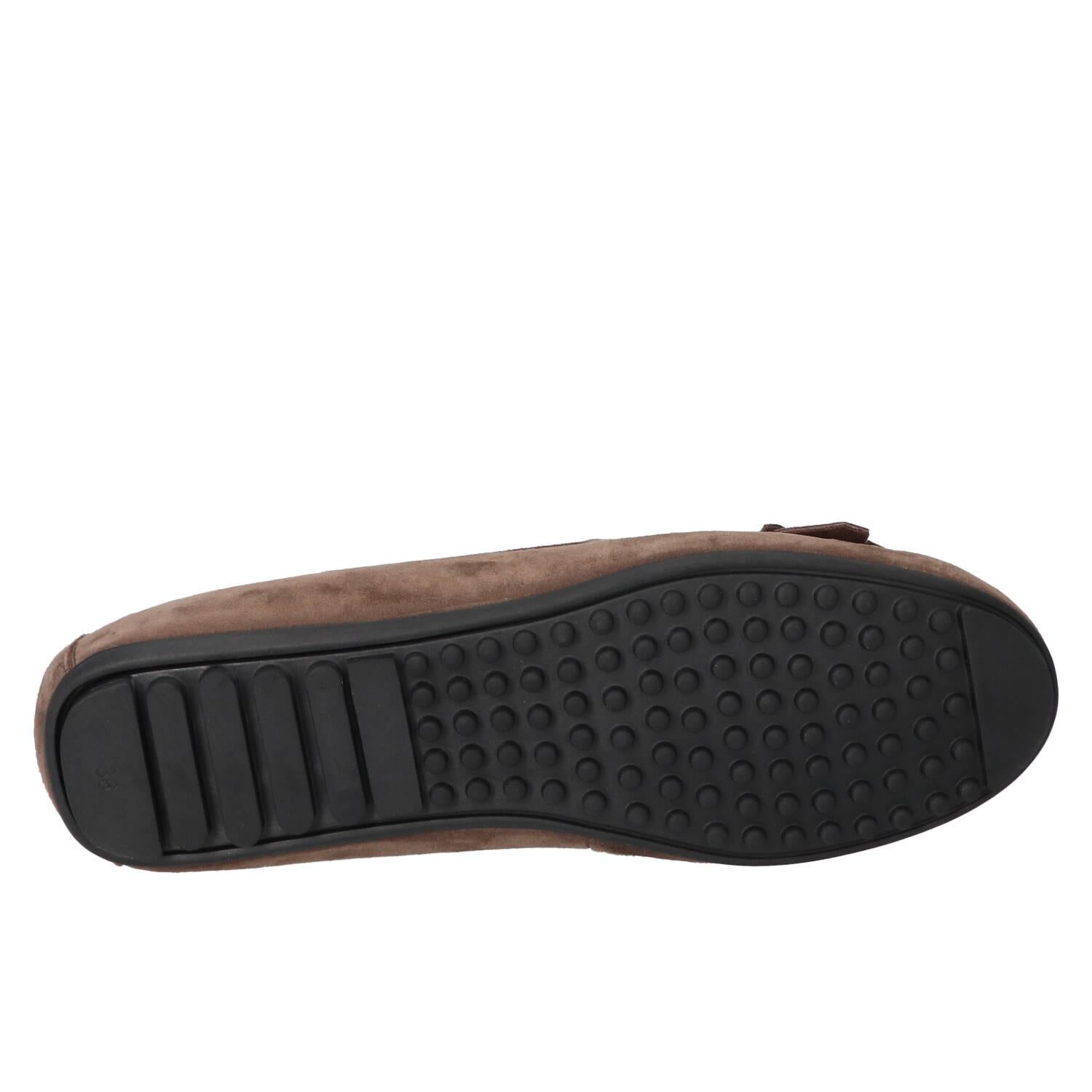 Instapschoenen, Donkerbruin