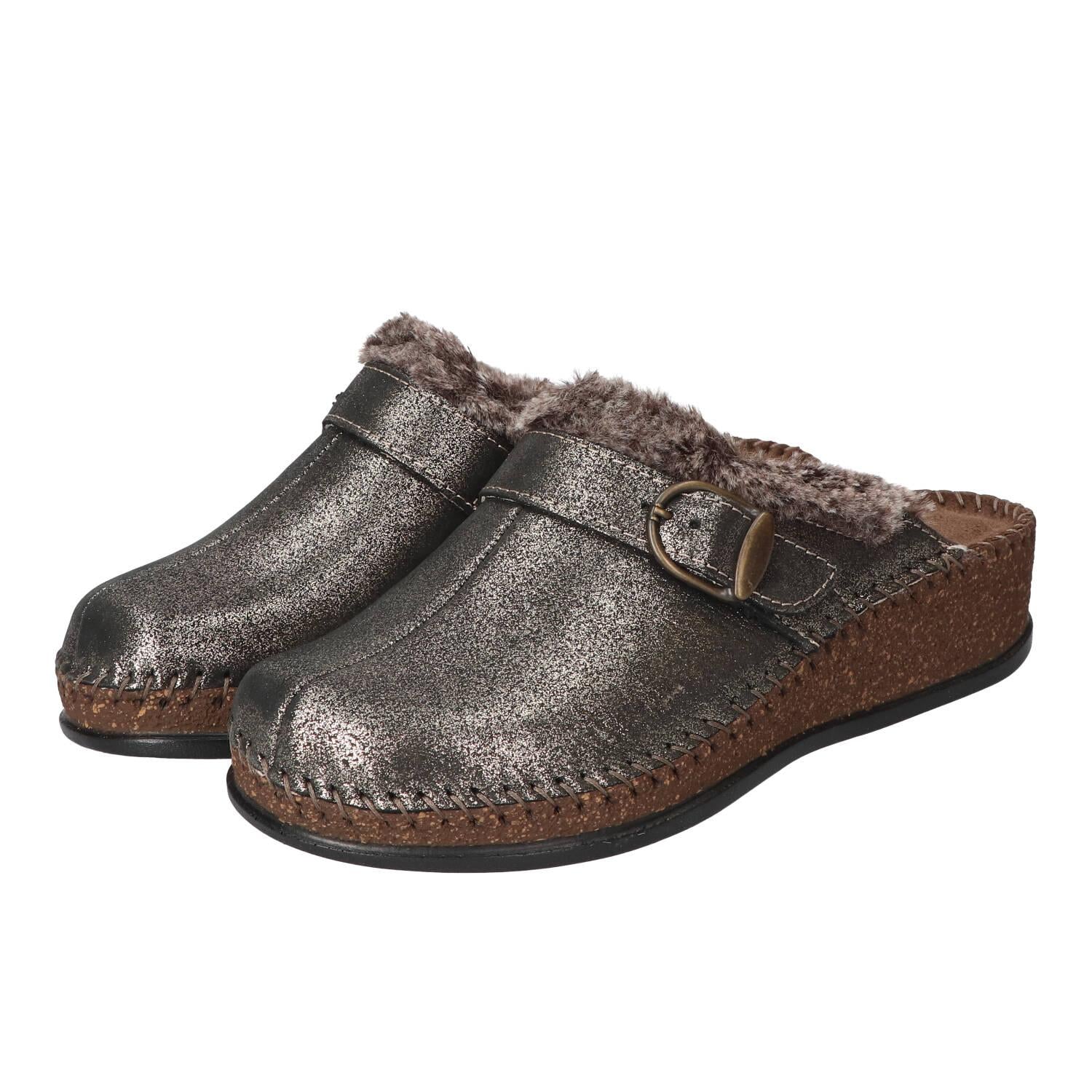 Pantoffels, Brons