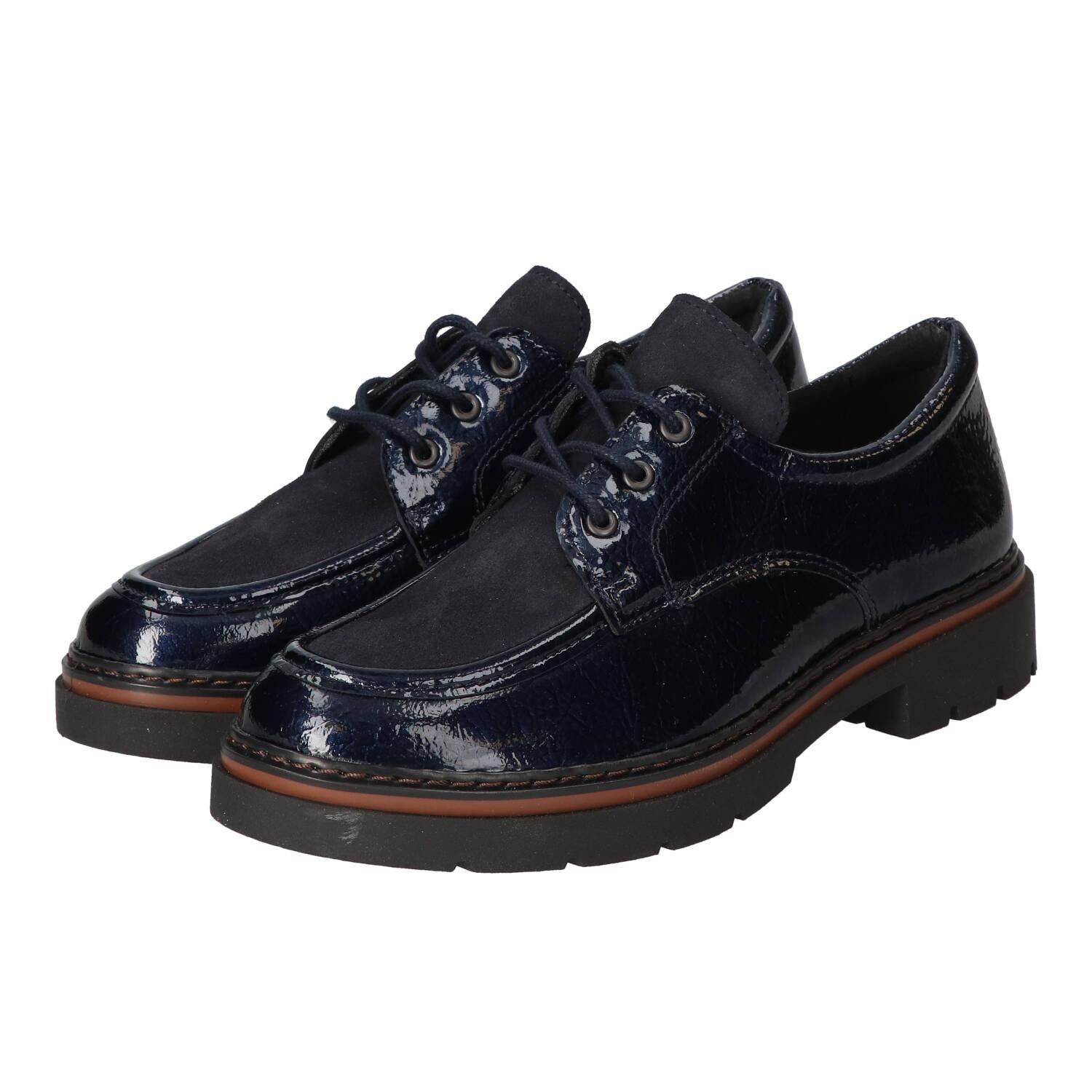 Veterschoenen, Blauw