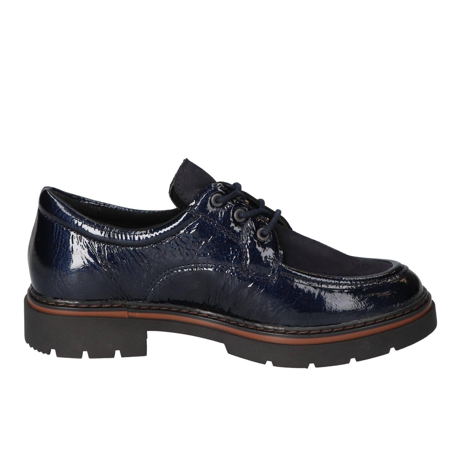 Veterschoenen, Blauw