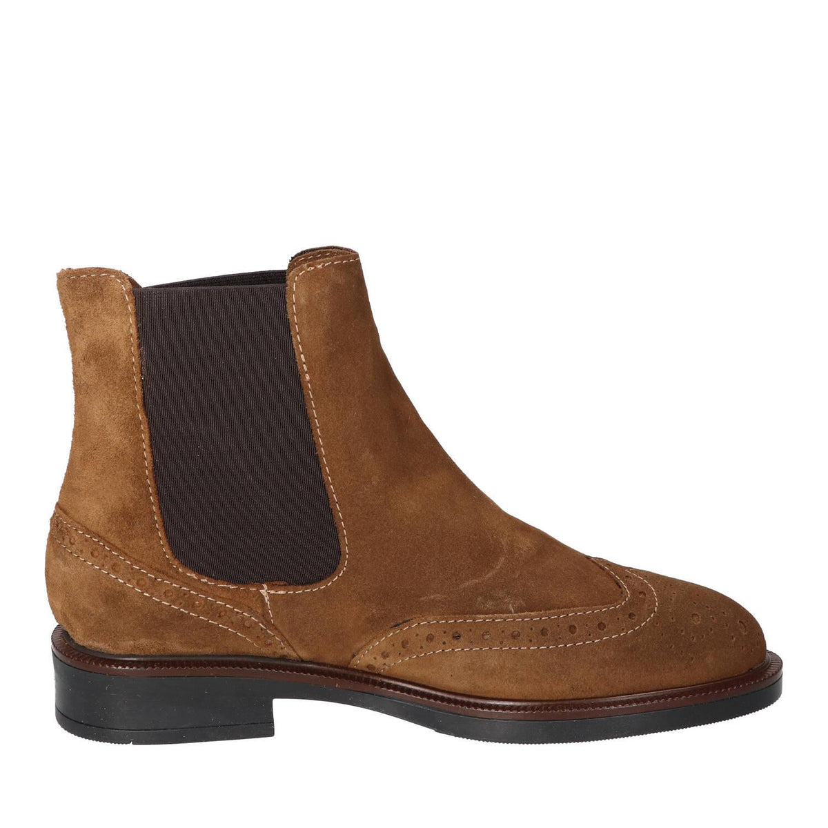 Booties, Cognac