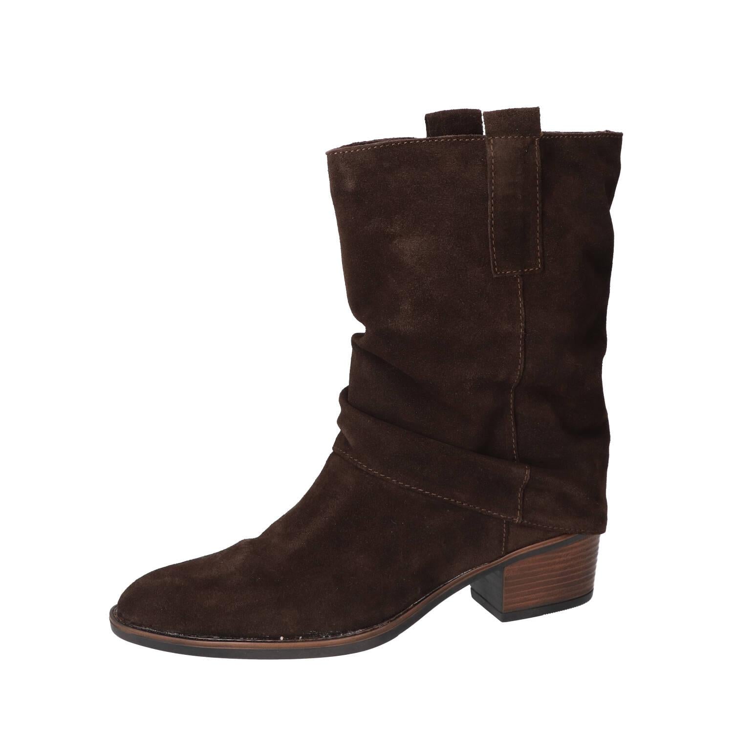 Booties, Donkerbruin