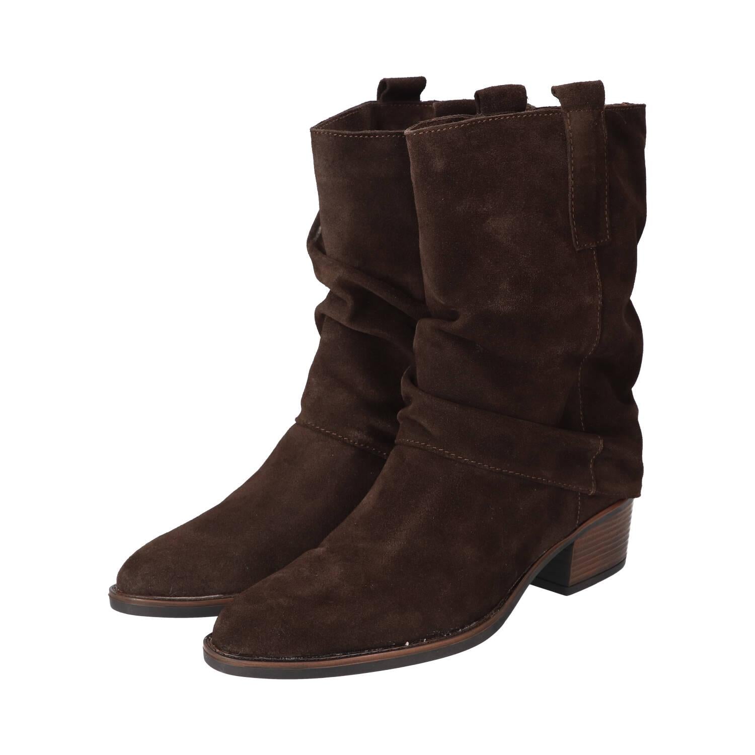 Booties, Donkerbruin