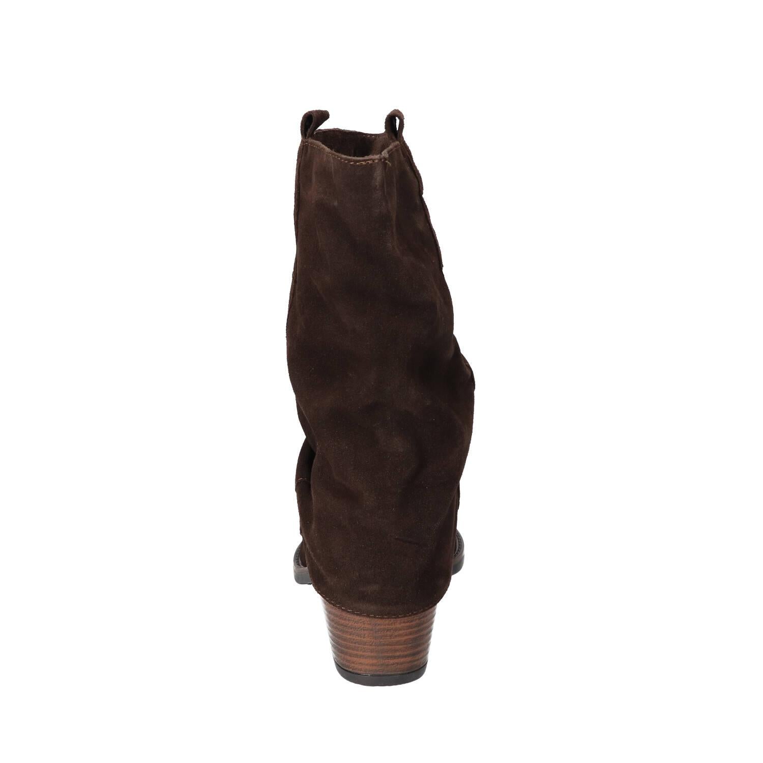 Booties, Donkerbruin