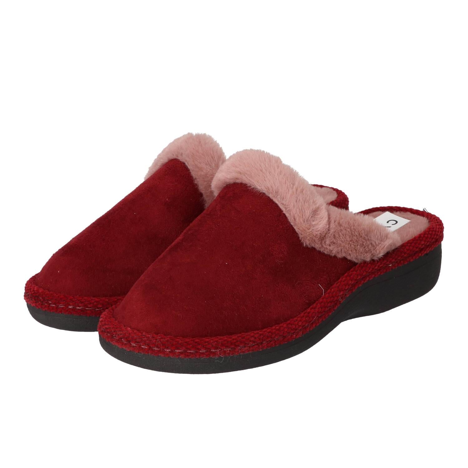 Pantoffels, Rood
