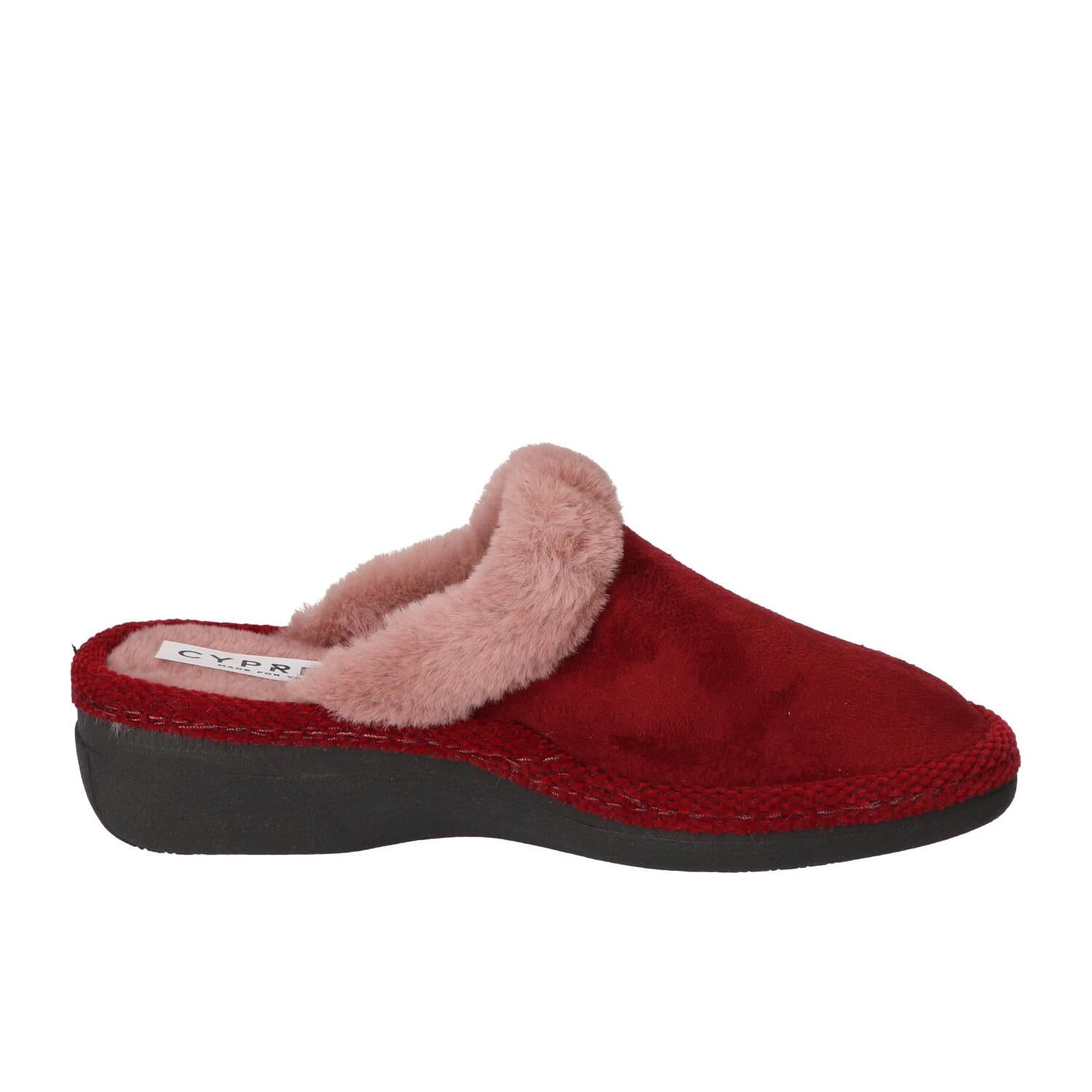 Pantoffels, Rood