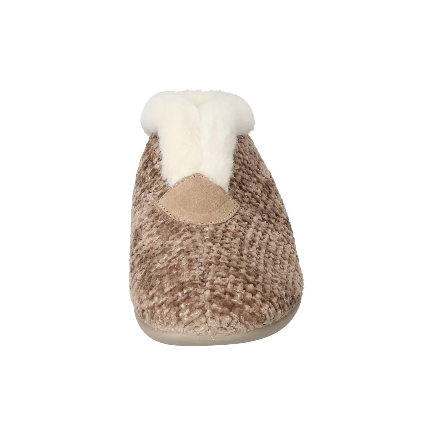 Pantoffels, Donkerbruin
