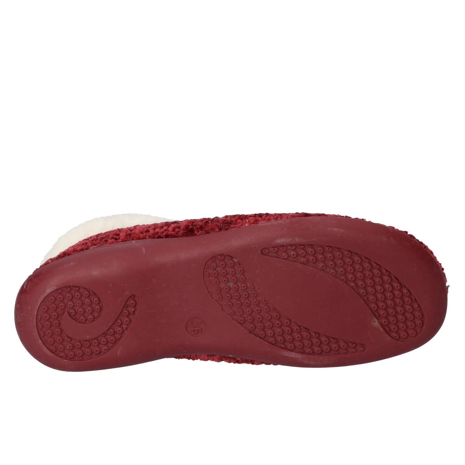 Pantoffels, Rood
