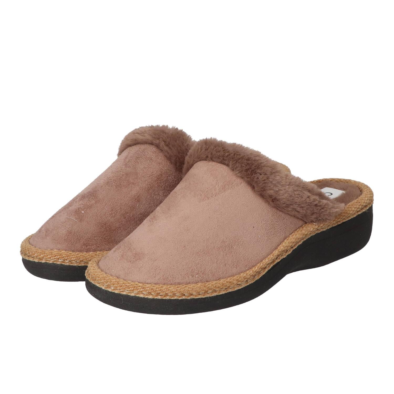 Pantoffels, Lichtbeige