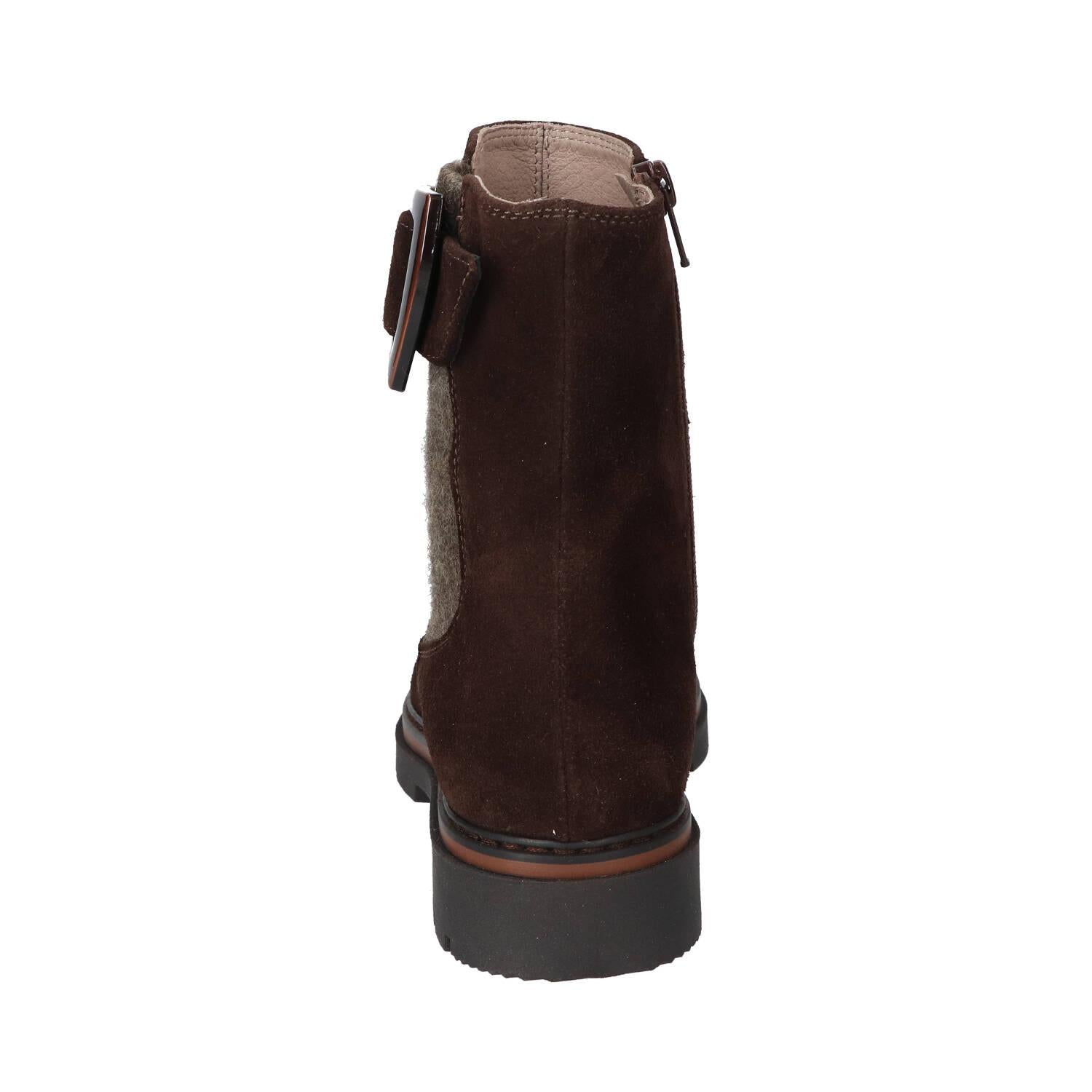 Booties, Donkerbruin