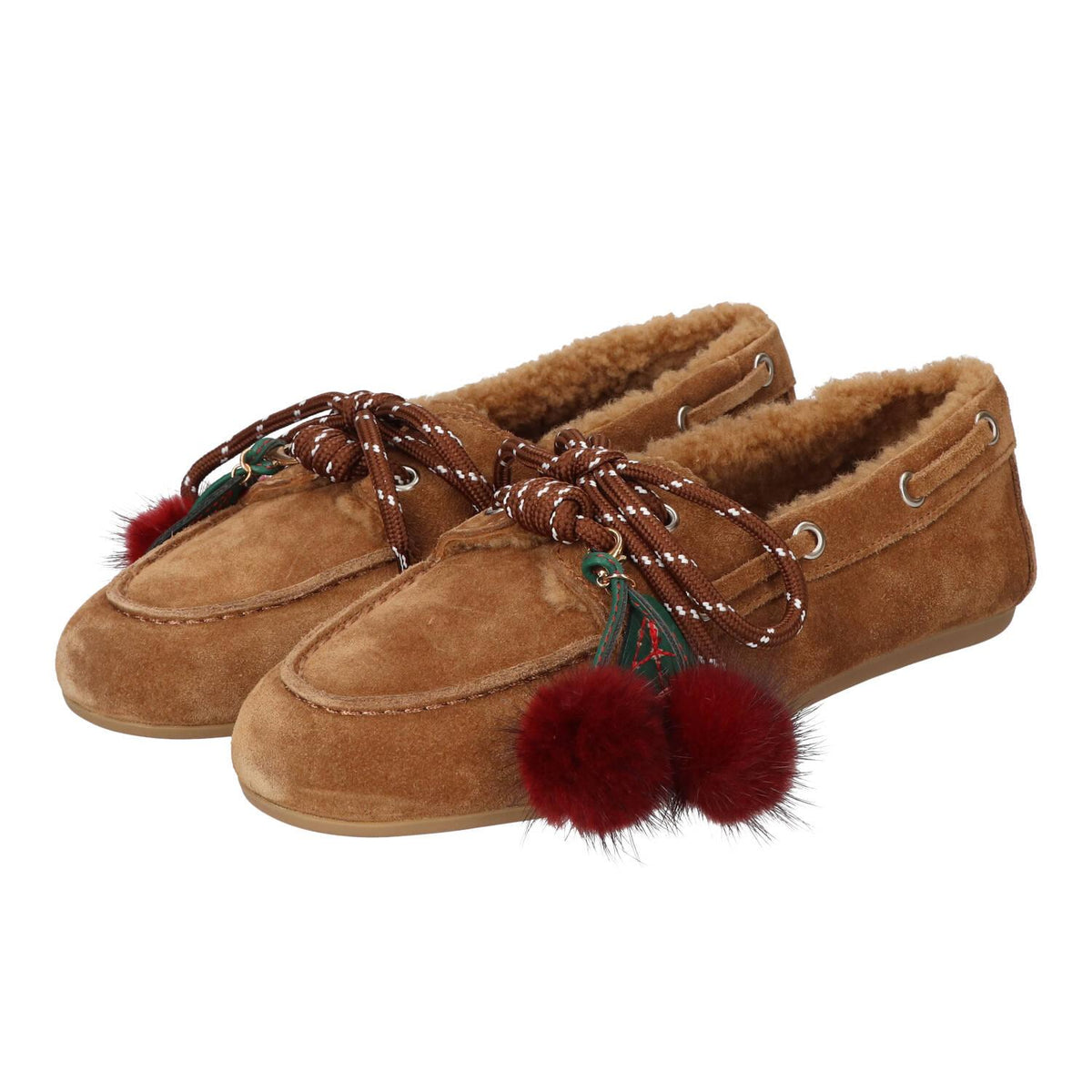 Veterschoenen, Cognac