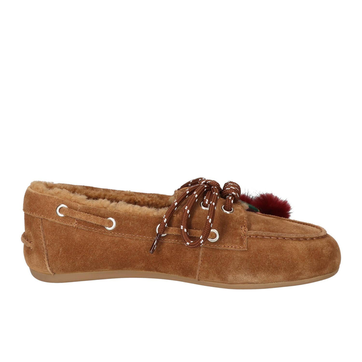 Veterschoenen, Cognac