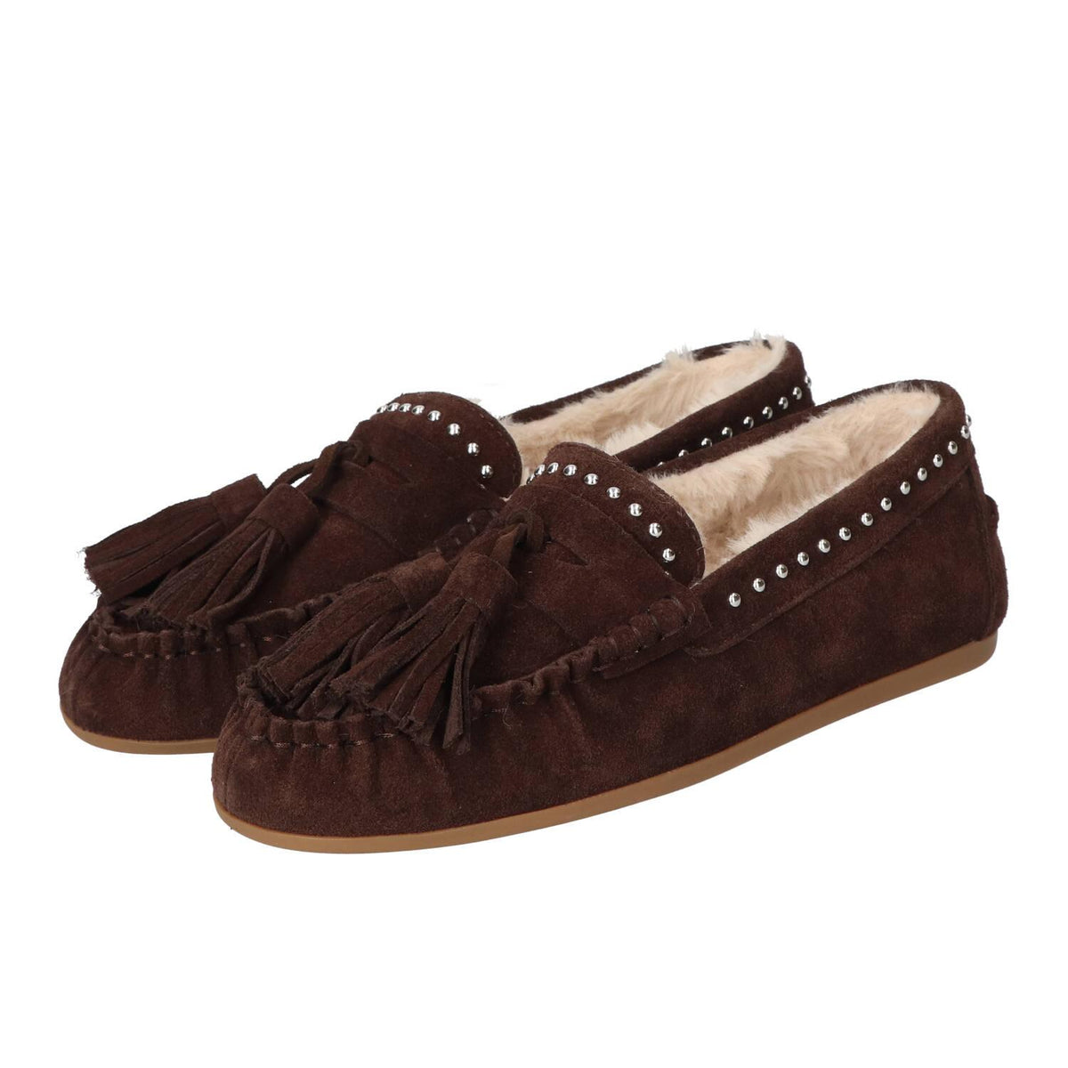 Mocassins, Donkerbruin
