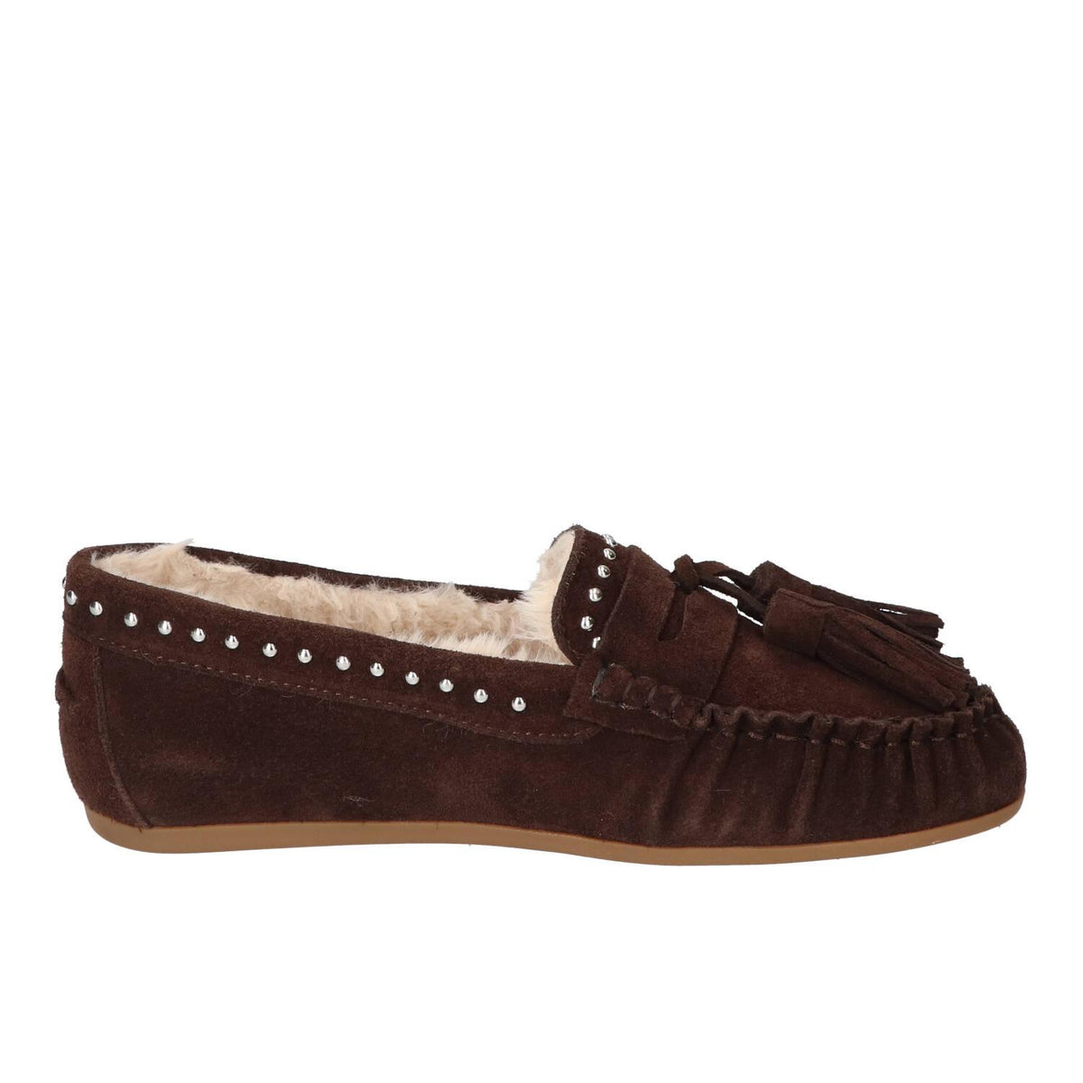 Mocassins, Donkerbruin