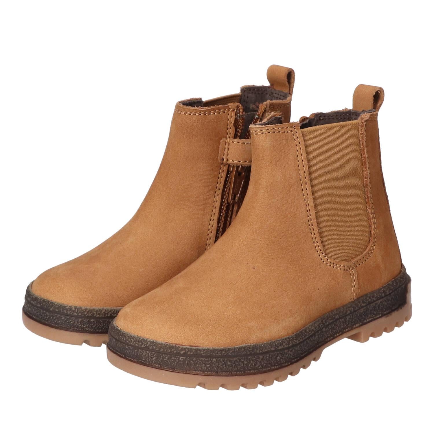 Booties, Cognac