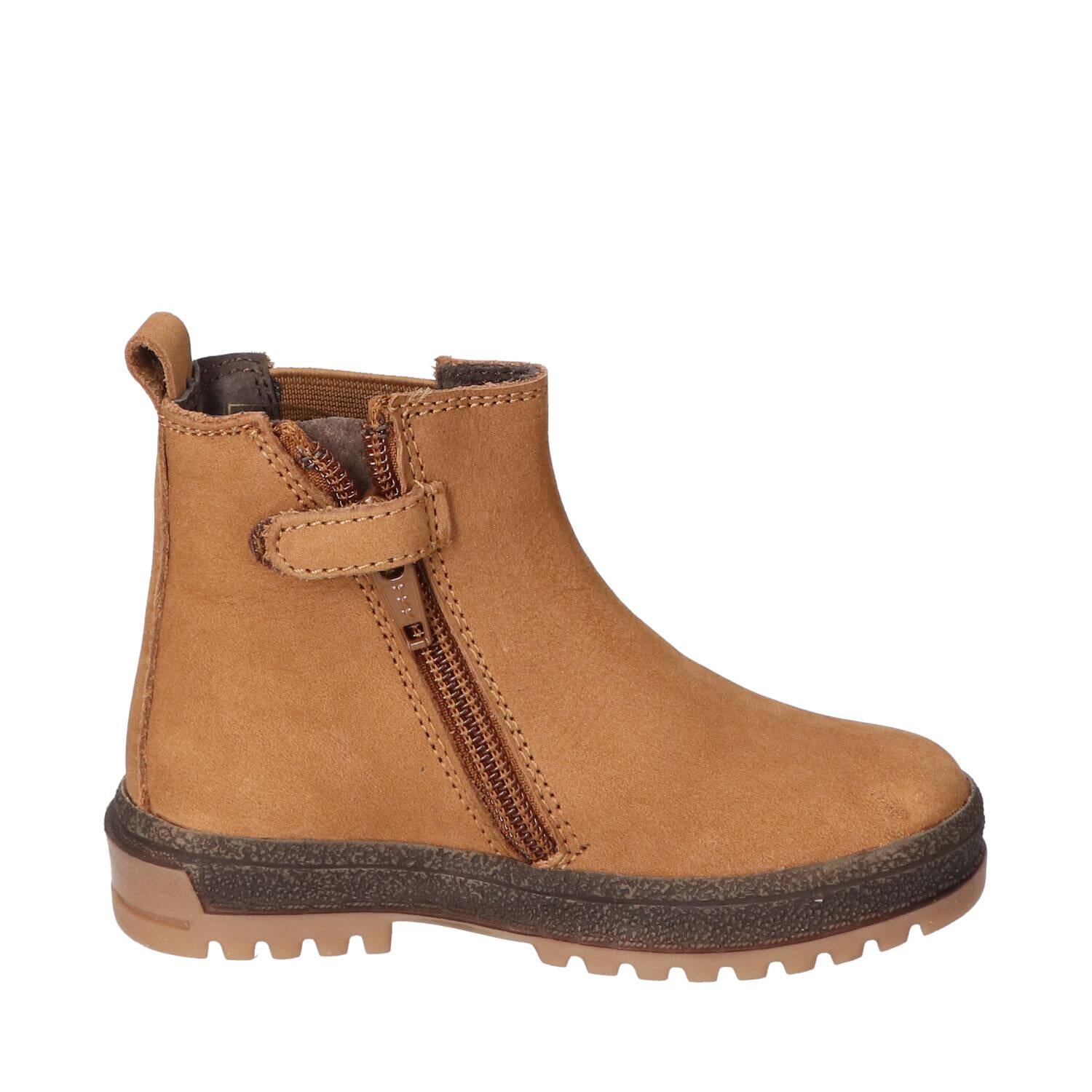 Booties, Cognac