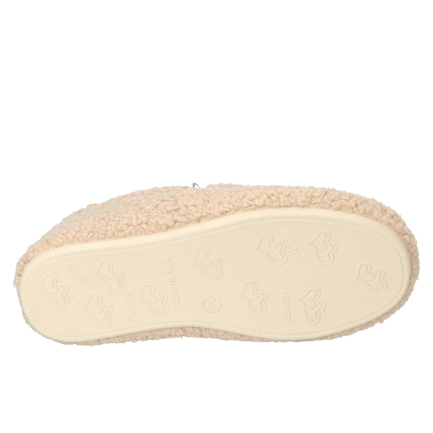 Pantoffels, Lichtbeige