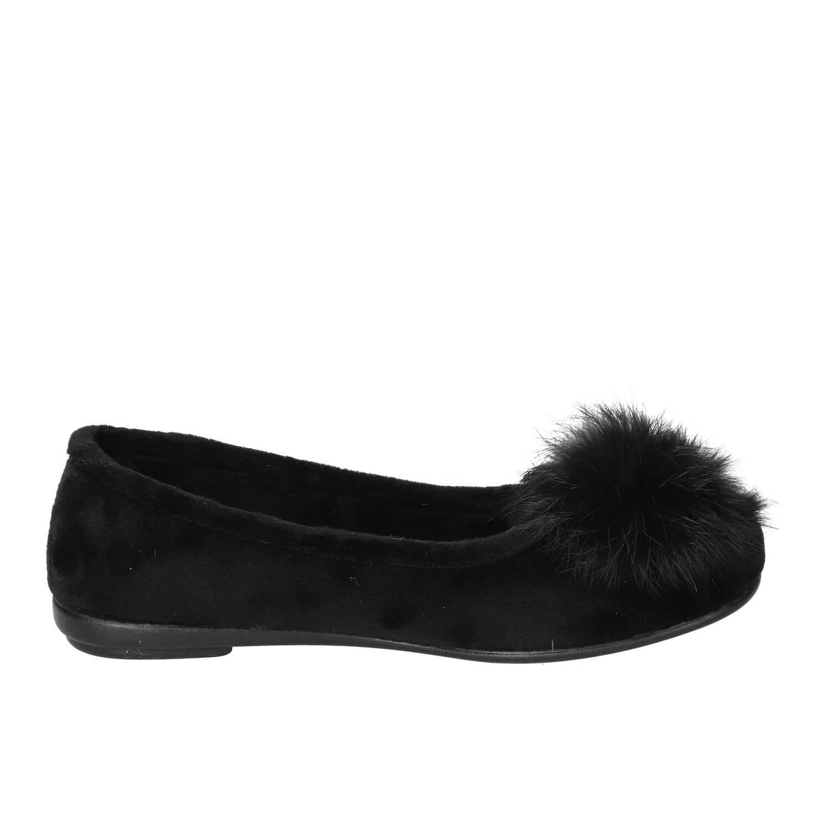 Pantoffels, Zwart