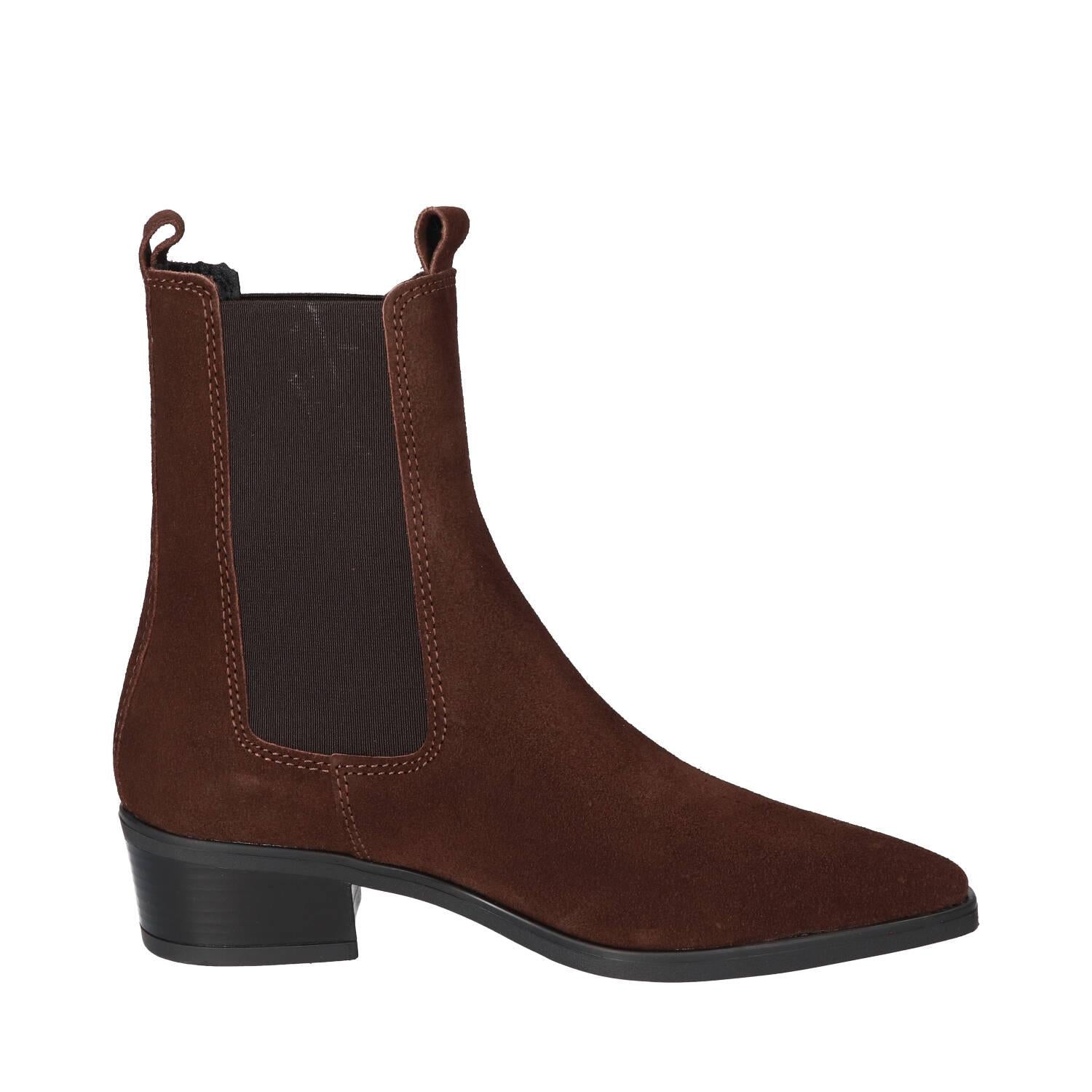 Booties, Donkerbruin