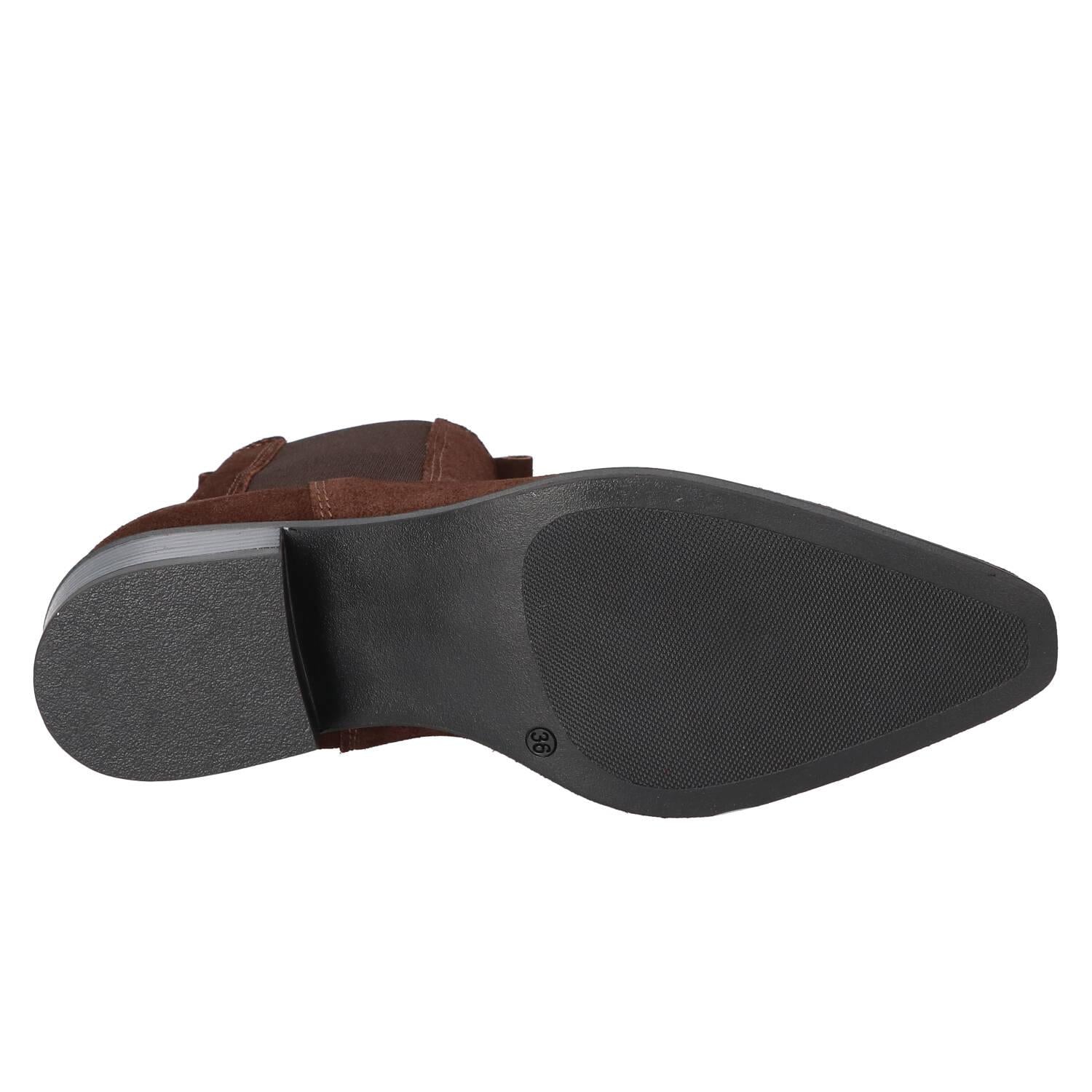 Booties, Donkerbruin