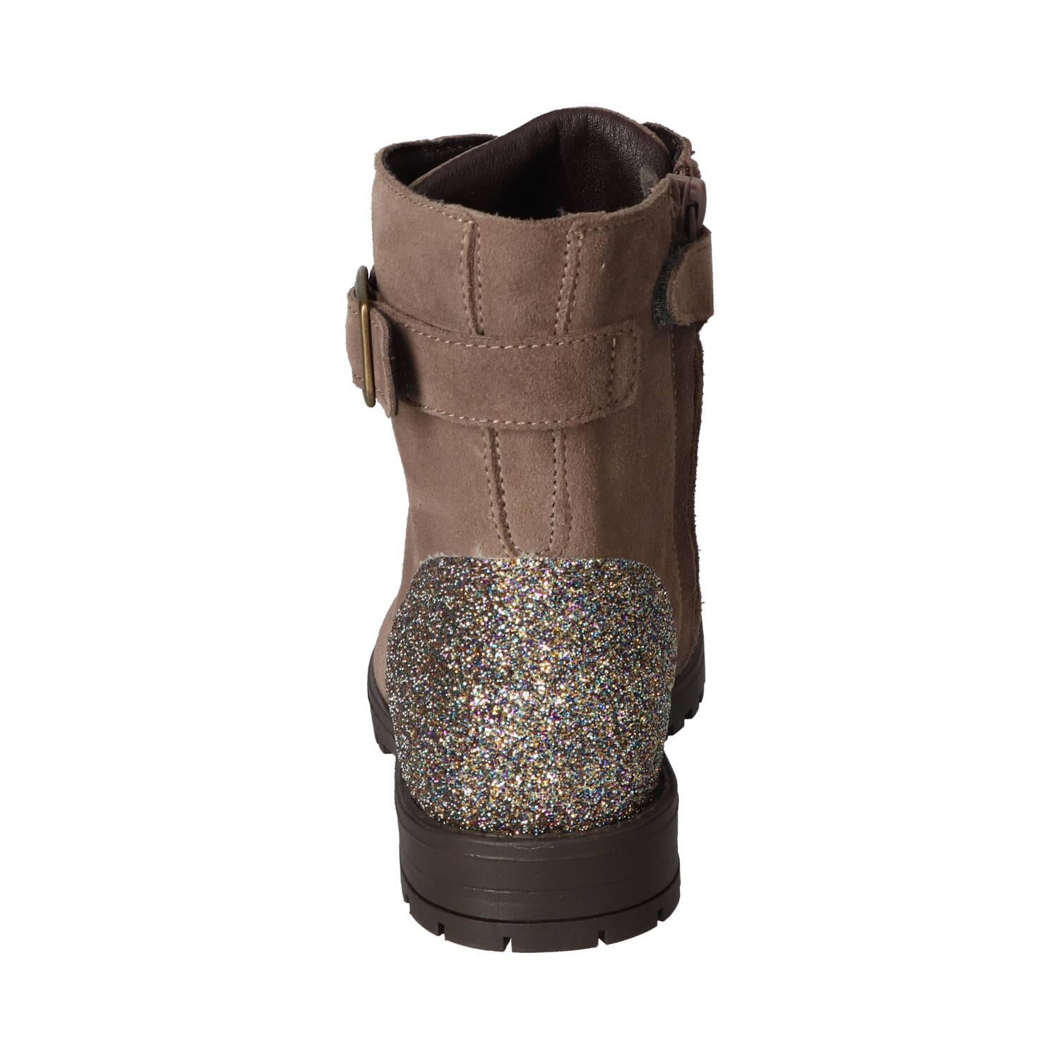 Booties, Taupe
