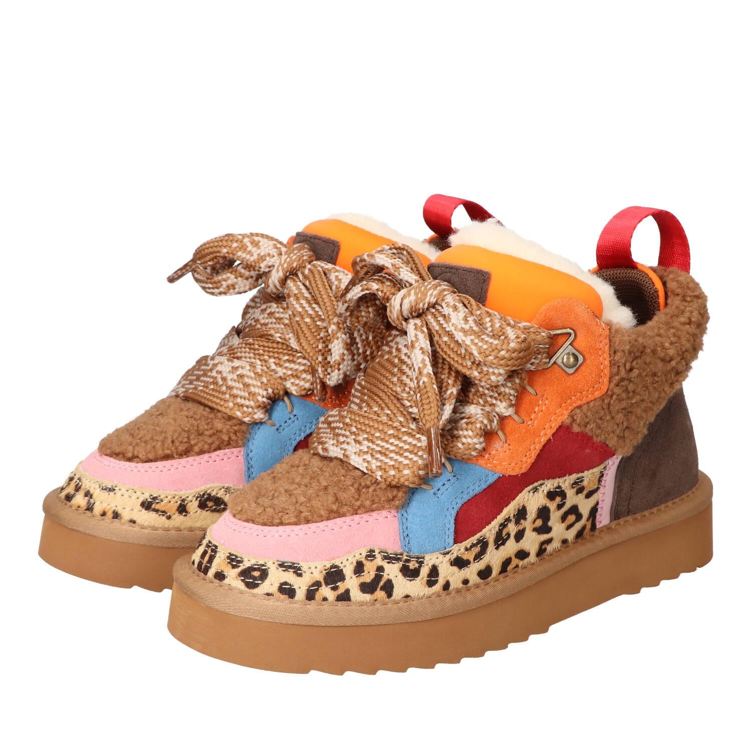 Veterschoenen, Multicolor