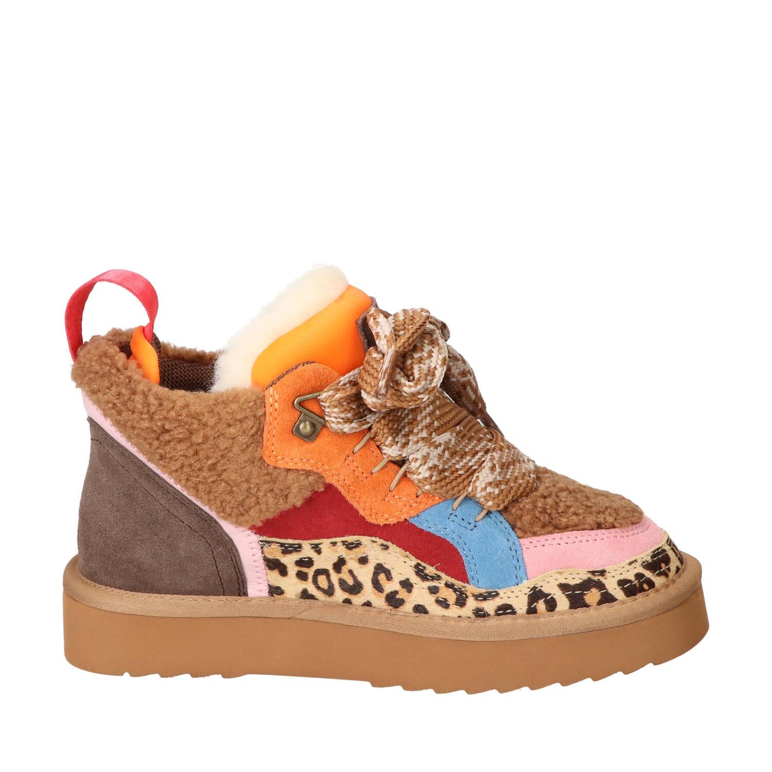 Veterschoenen, Multicolor