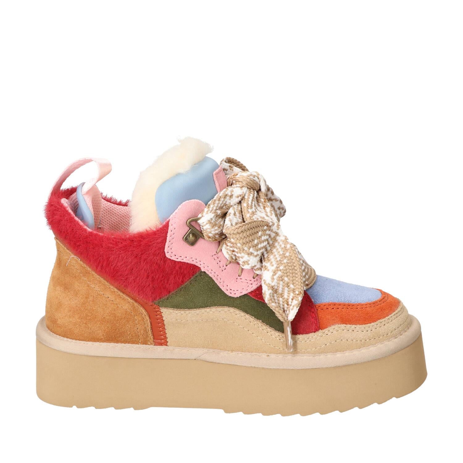 Veterschoenen, Multicolor