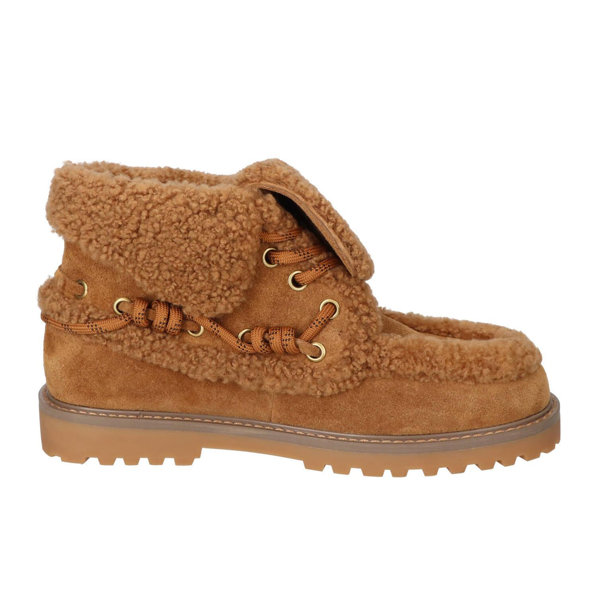 Booties, Cognac