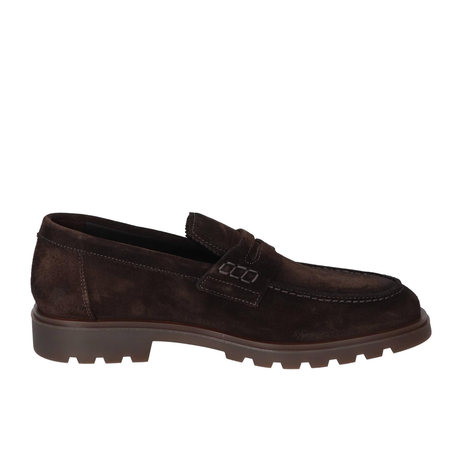 Instapschoenen, Donkerbruin