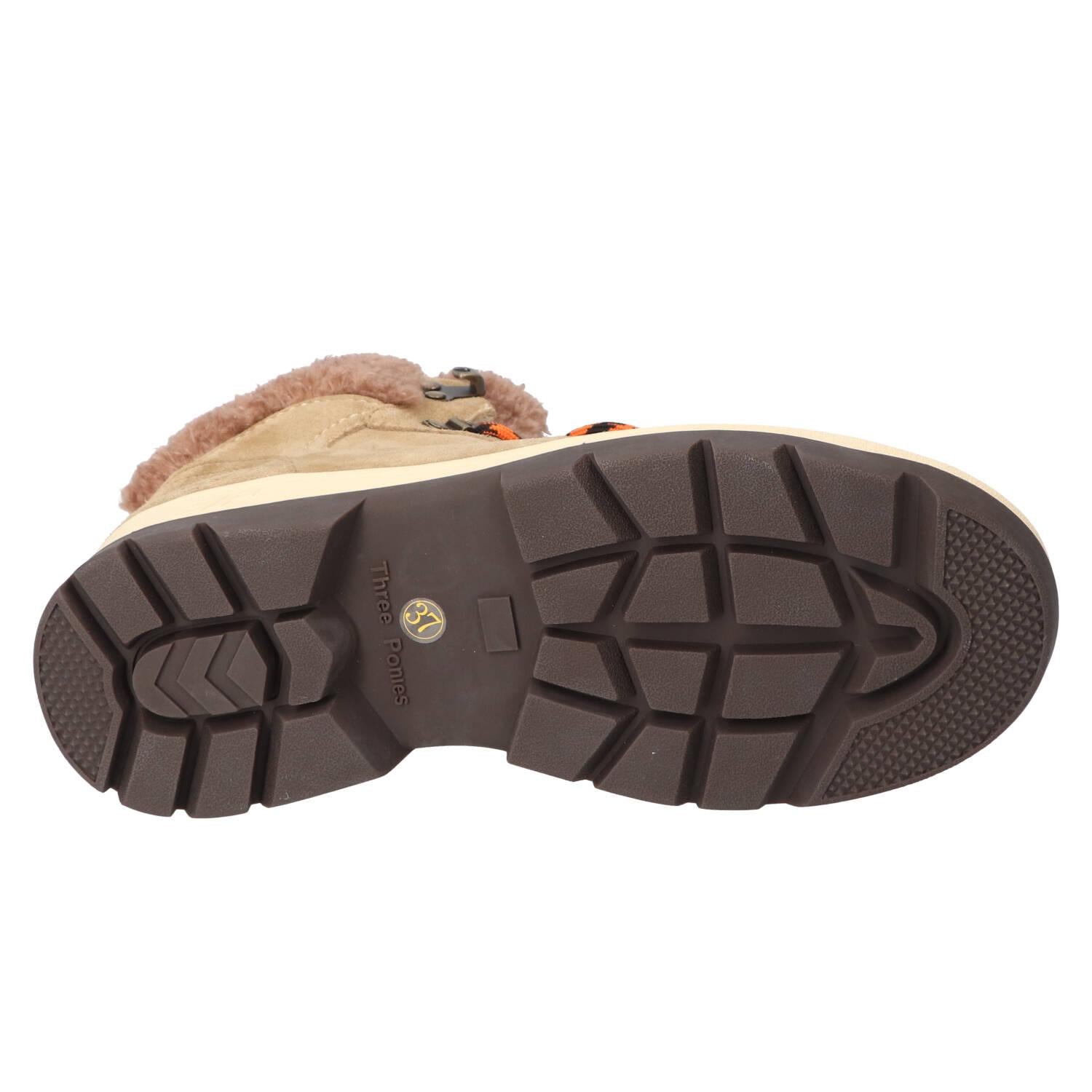 Booties, Lichtbeige
