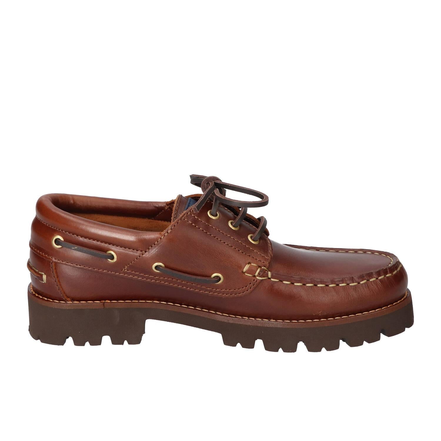 Veterschoenen, Cognac