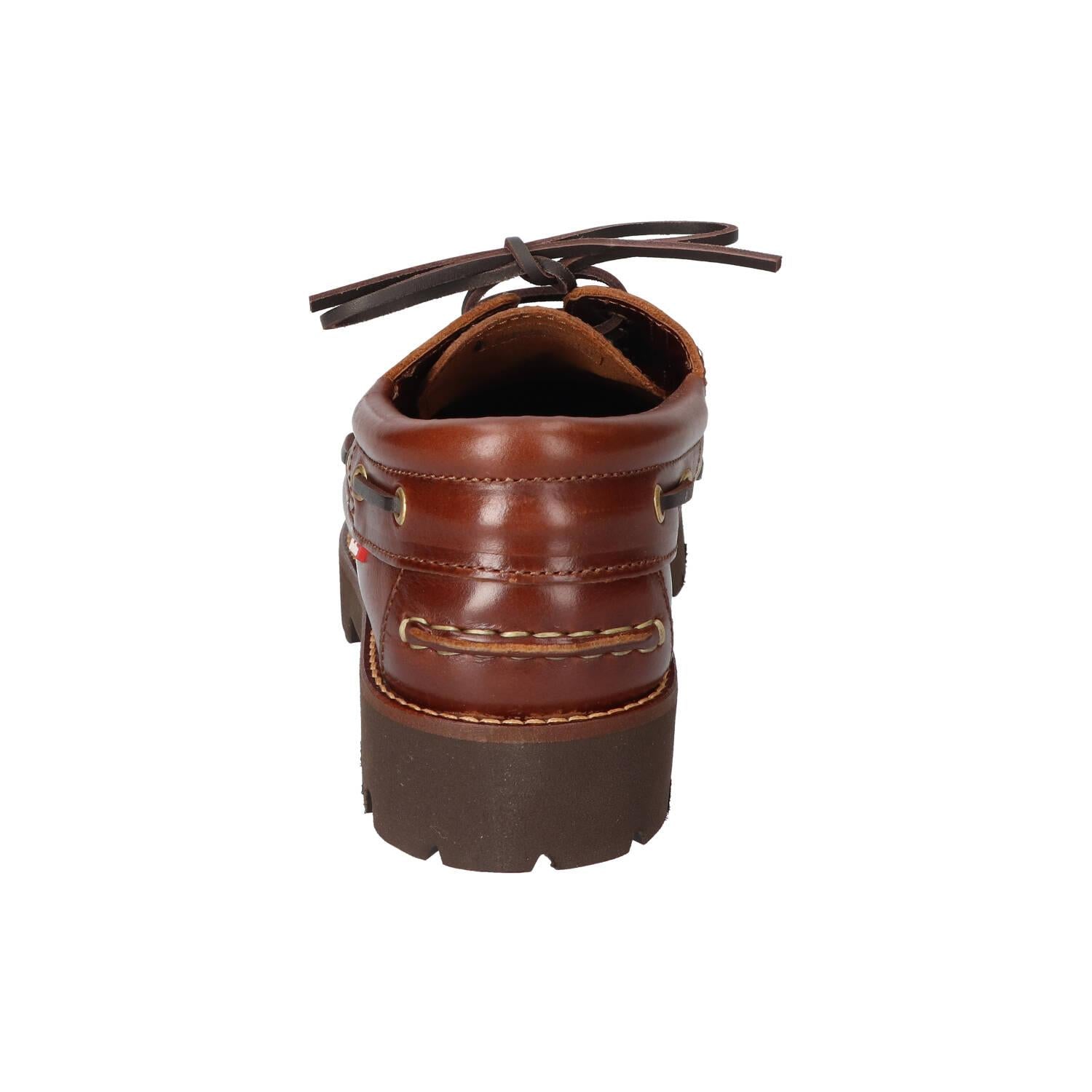 Veterschoenen, Cognac