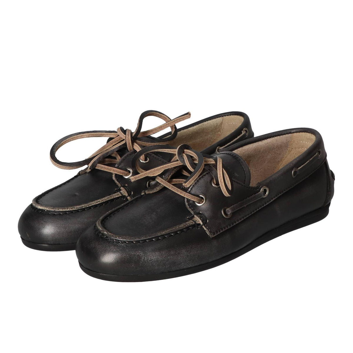 Veterschoenen, Zwart