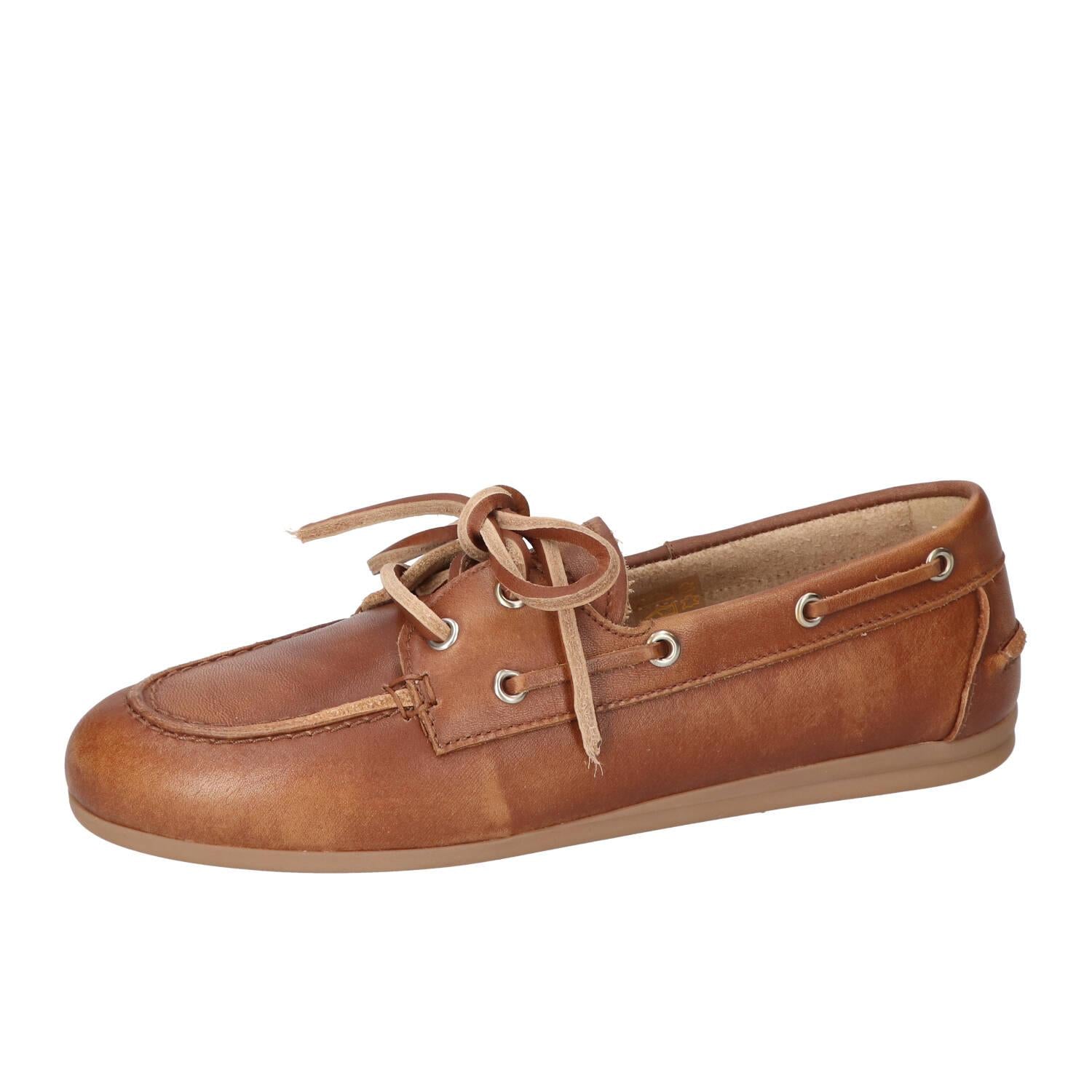 Veterschoenen, Cognac