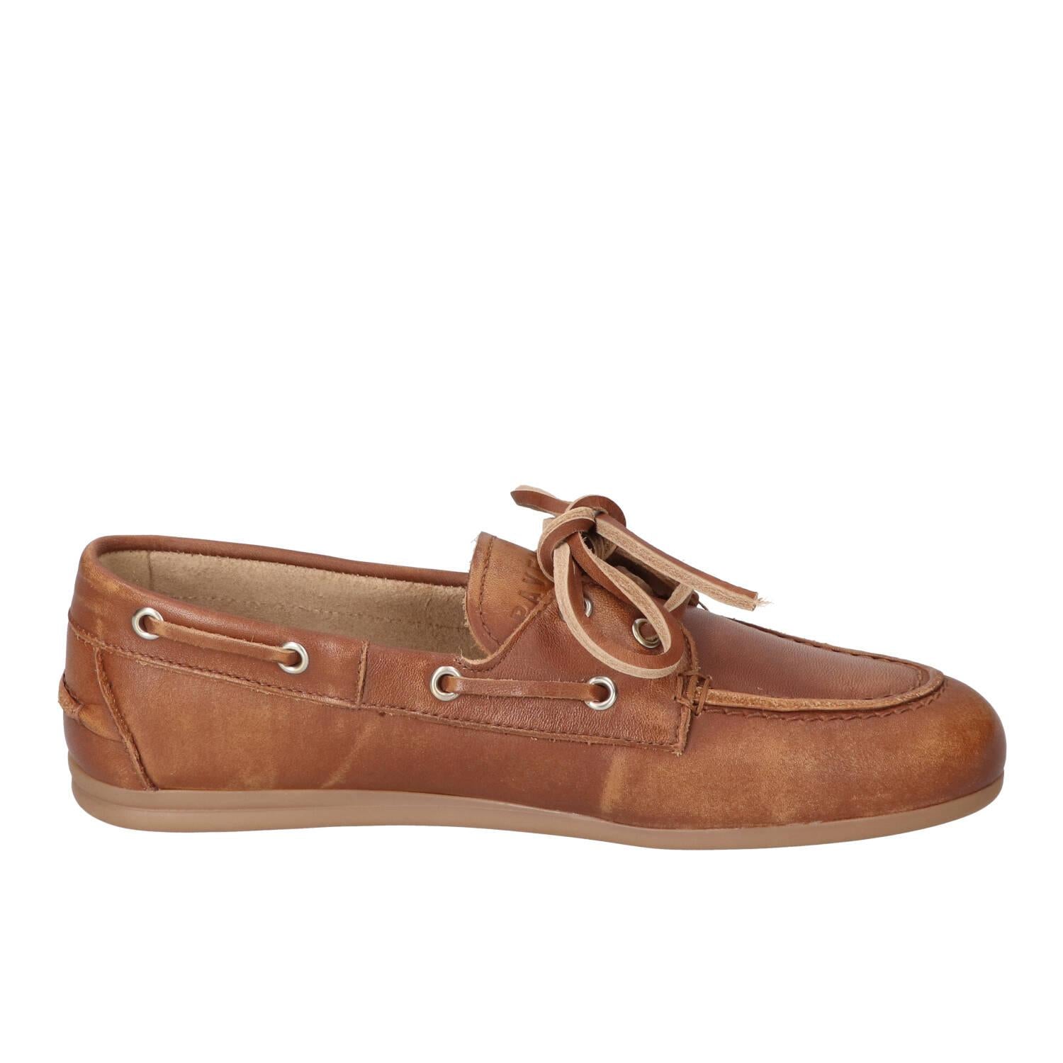 Veterschoenen, Cognac