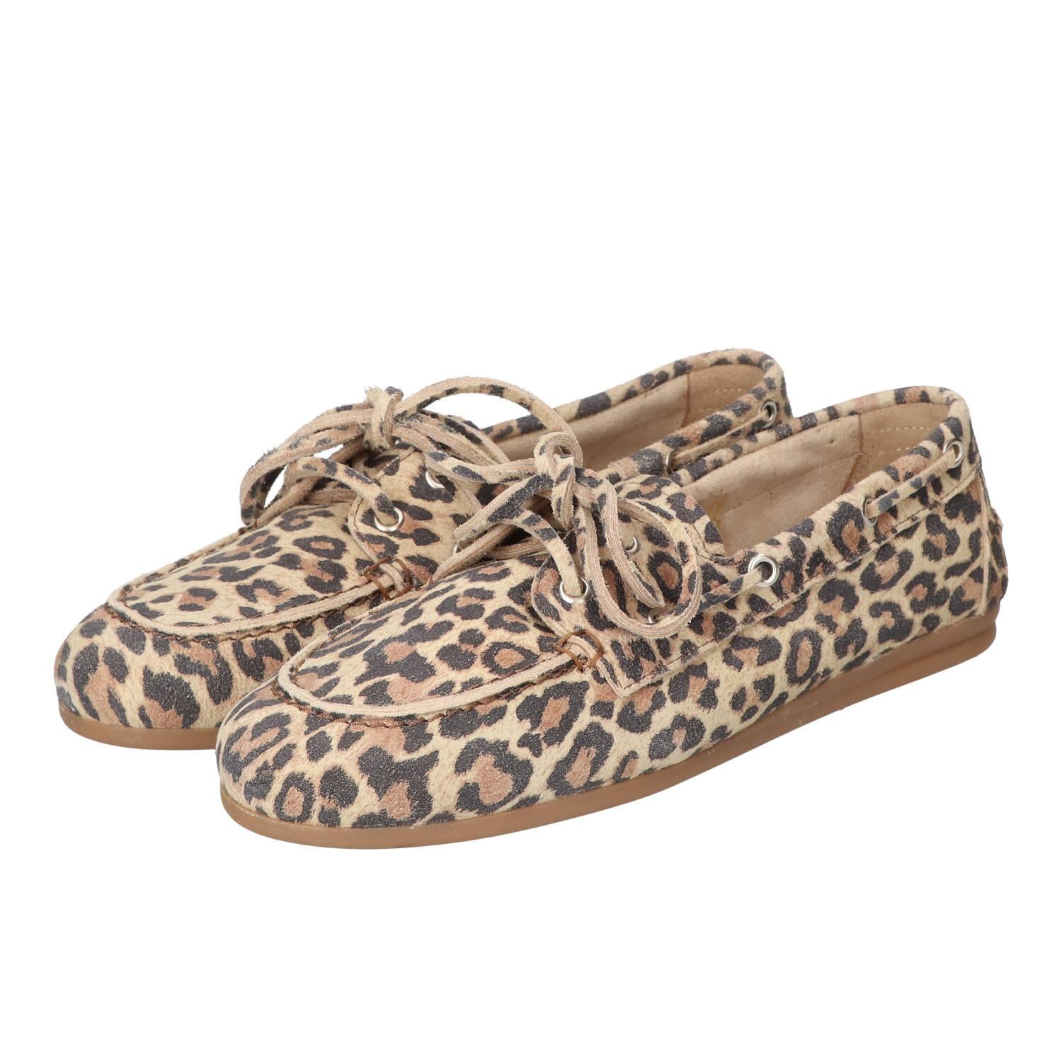 Veterschoenen, Lichtbeige