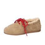 Veterschoenen, Cognac