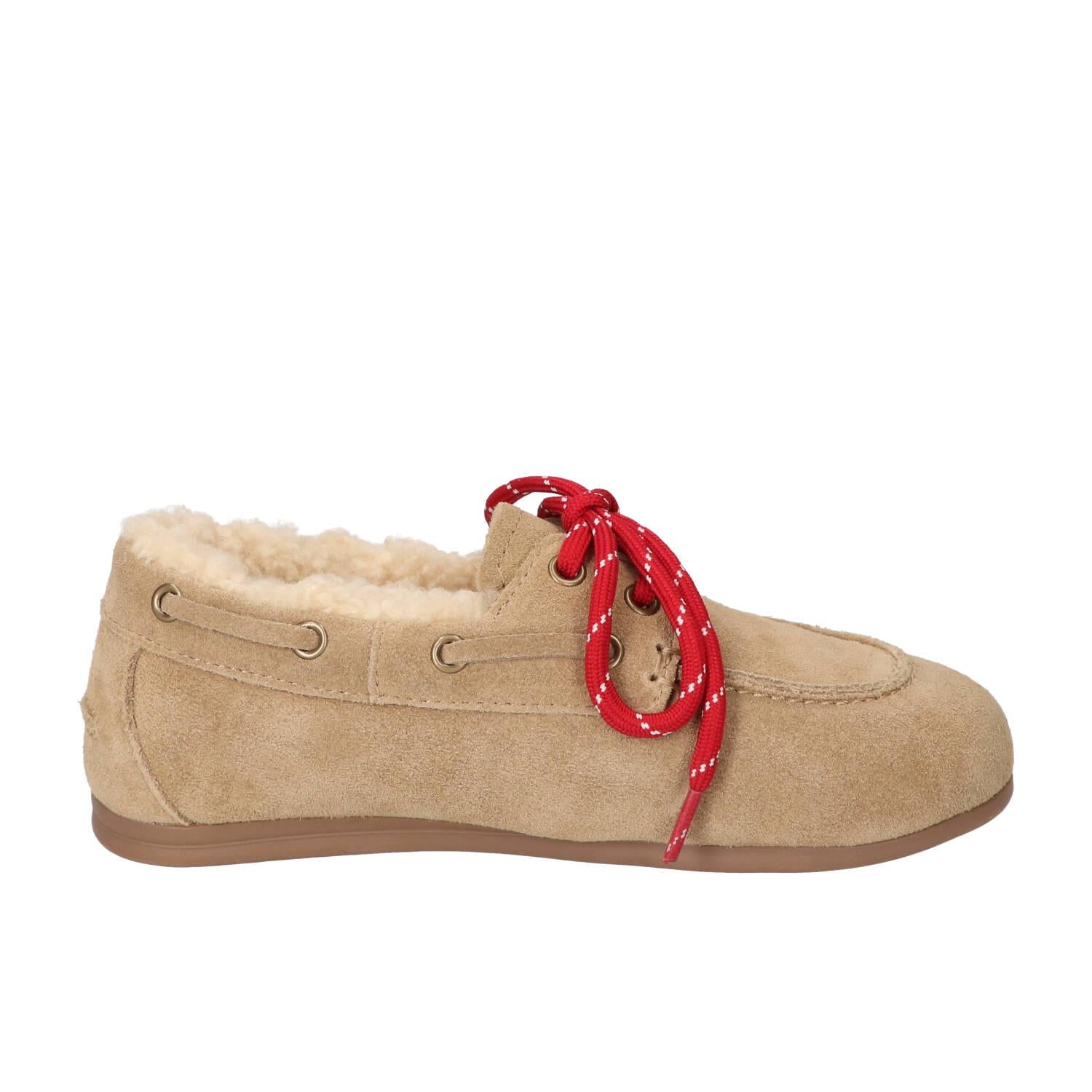 Veterschoenen, Cognac