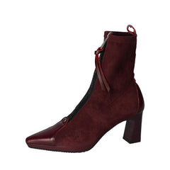 Booties, Bordeaux