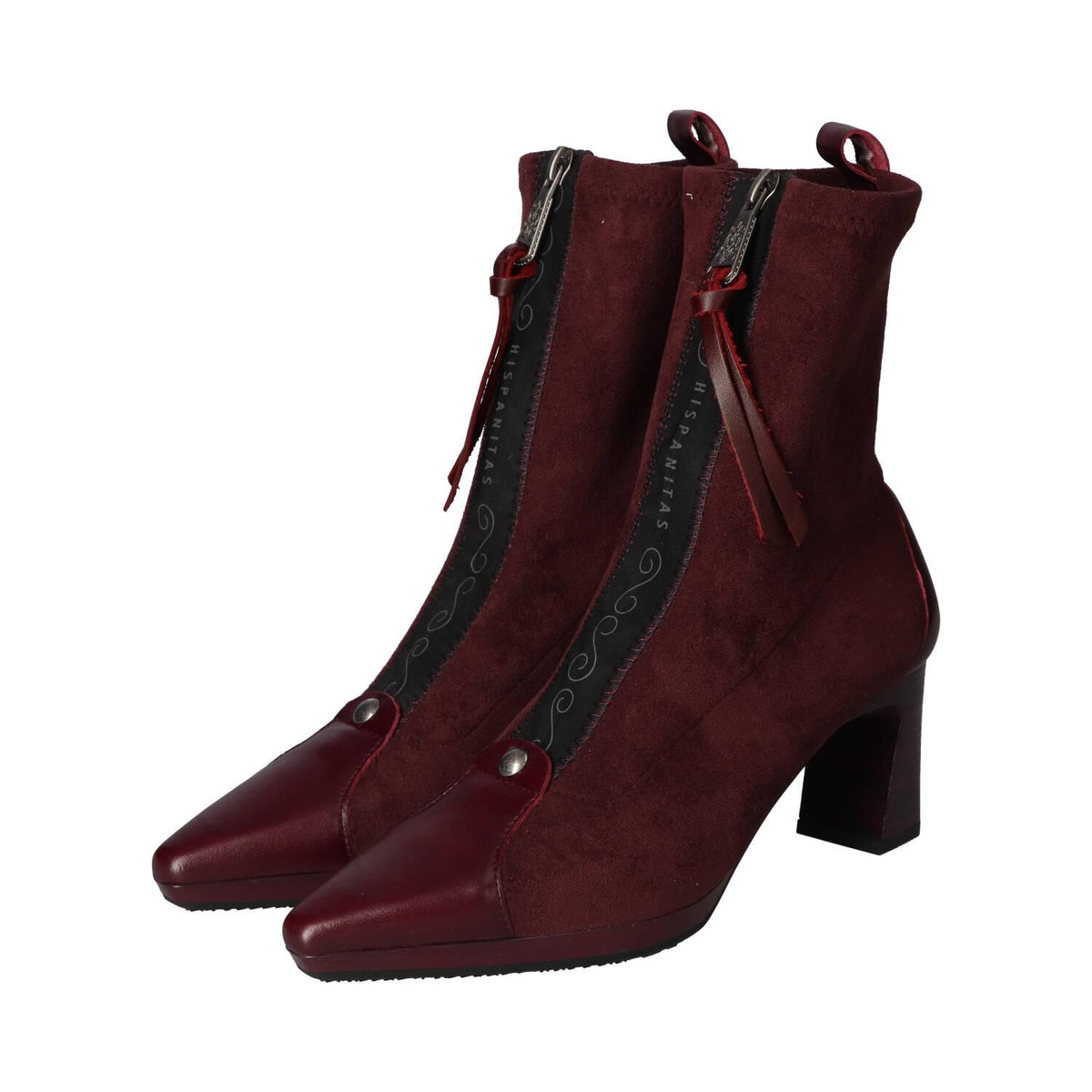 Booties, Bordeaux