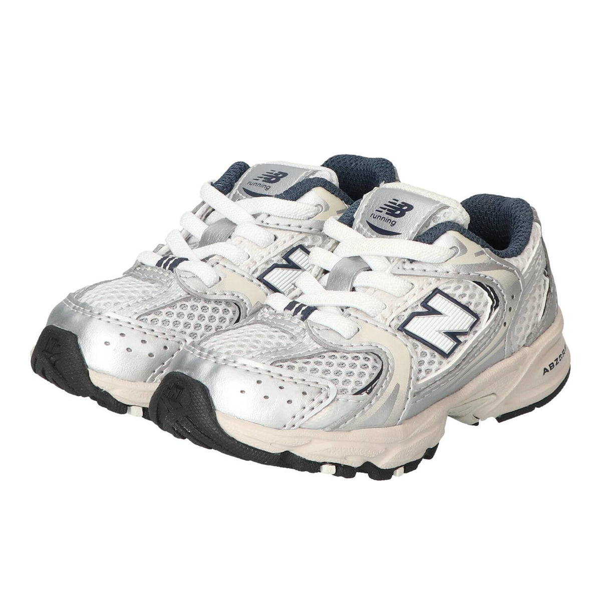 Sneakers Veter, Zilver