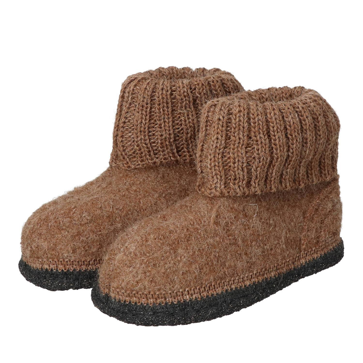 Pantoffels, Donkerbruin